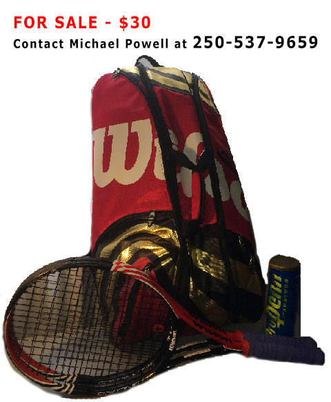 Wilson 6 racquet tennis bag for sale. $30